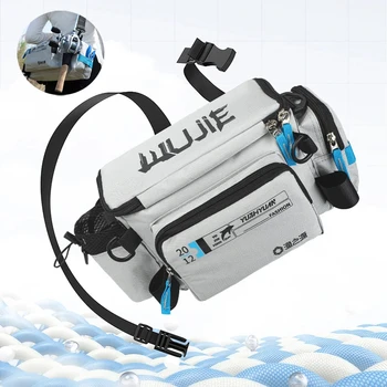 대용량 다기능 낚시 루어 백, 태클 백, 숄더 크로스 바디 미끼 릴 로드 보관 케이스, 여행 낚시 배낭