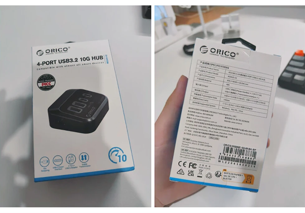 divisor 10gbps switch docking station multi usb3
