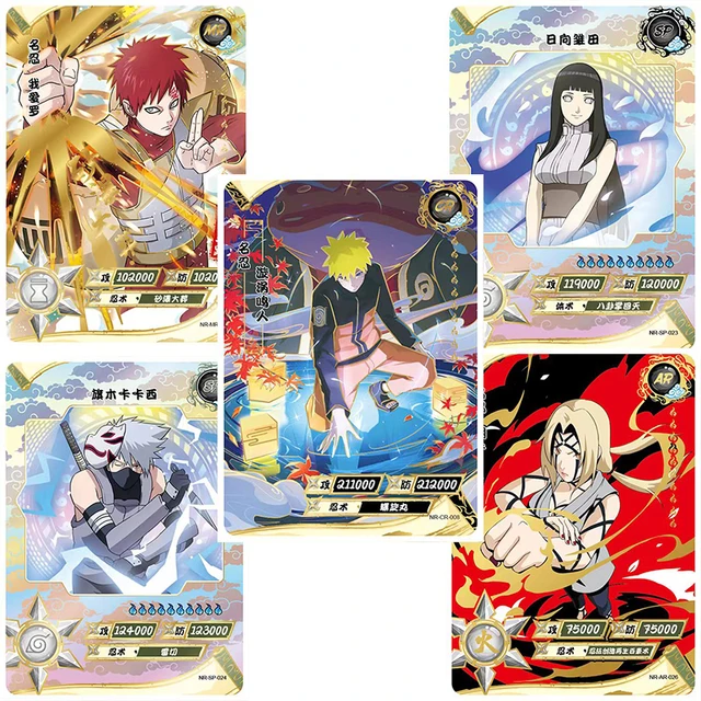 The New Naruto Card The Chapter of Soldiers Naruto Bronzing Inheritance Collection CR Card Children's Gift Collection Card 4