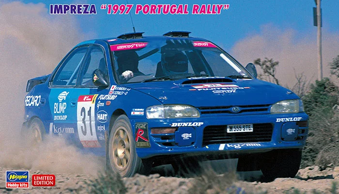 

HASEGAWA 1:24 Impreza 1997 Ралли Португалия 20483 Сборная модель автомобиля Ограниченная серия статическая сборка модель комплект игрушек