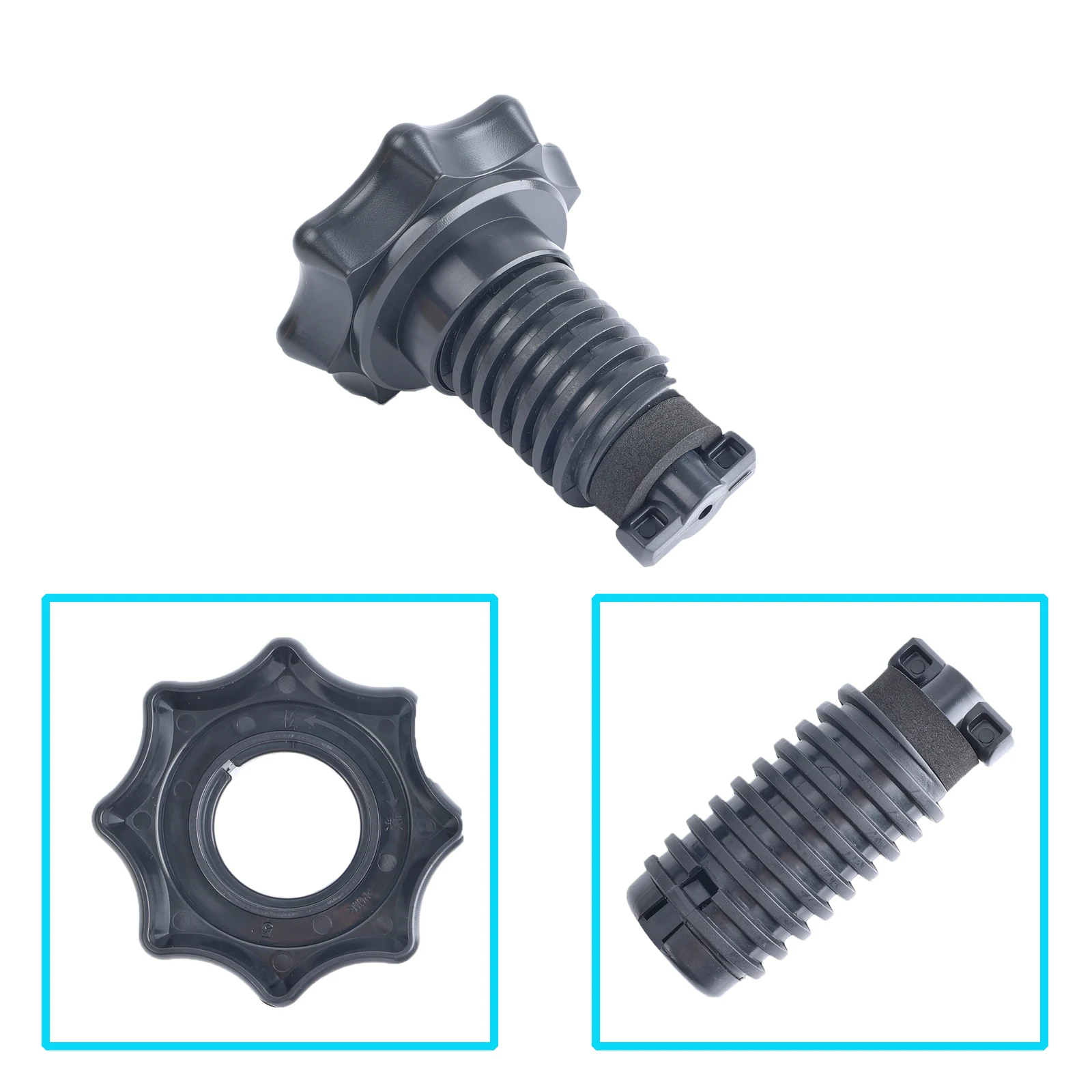 Wheel Tyre Studs For AUDI A3 8P 8V Q7 4L RS3 Spare Wheel Tire Hold Fixing Mounting Screw Bolt Retainer Black Plastic Car Accessories 1KD803899