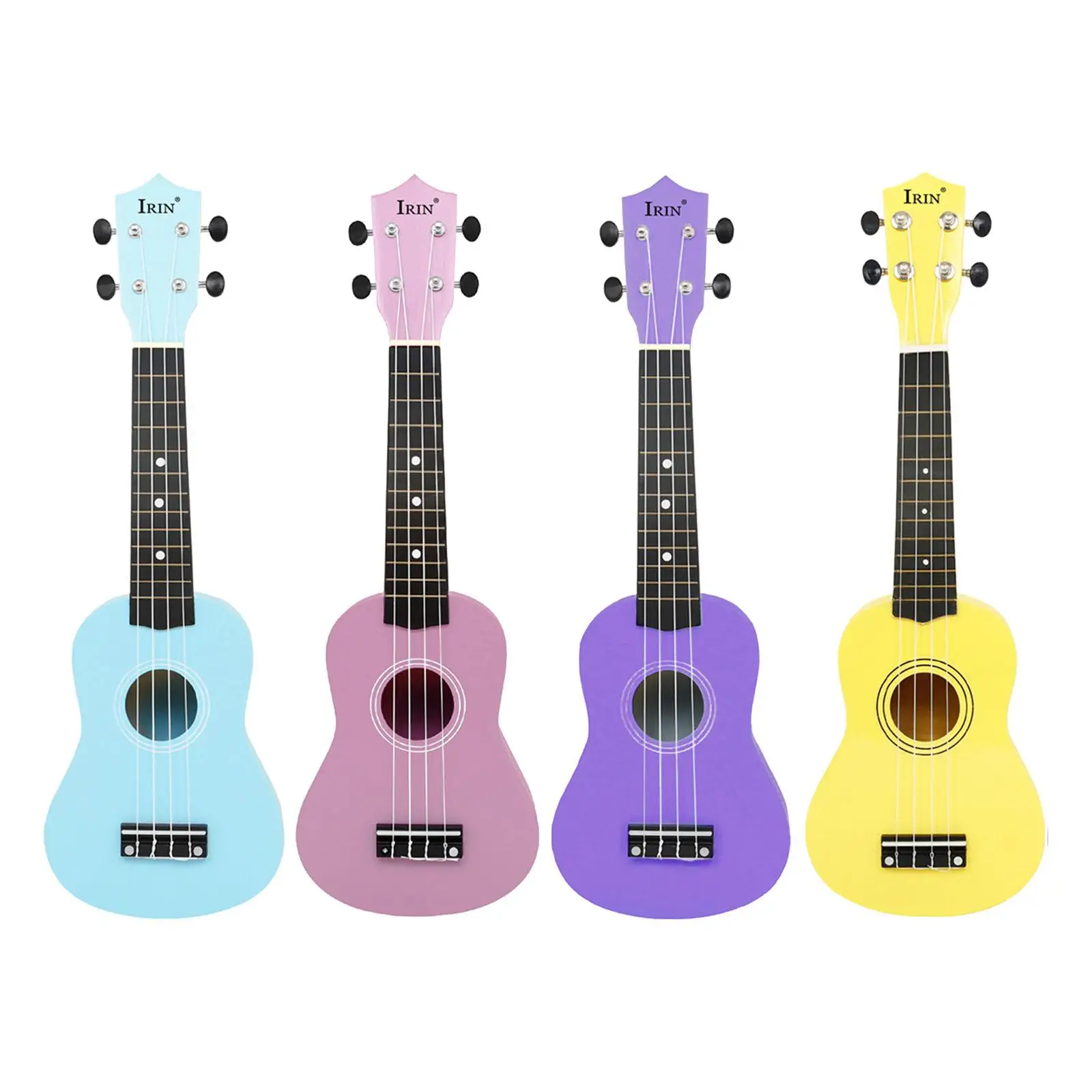 

Kids Ukulele 4 String Mini Guitar 21.26'' Developmental Musical Instrument Wood Ukelele for Early Educational Party Toys Baby