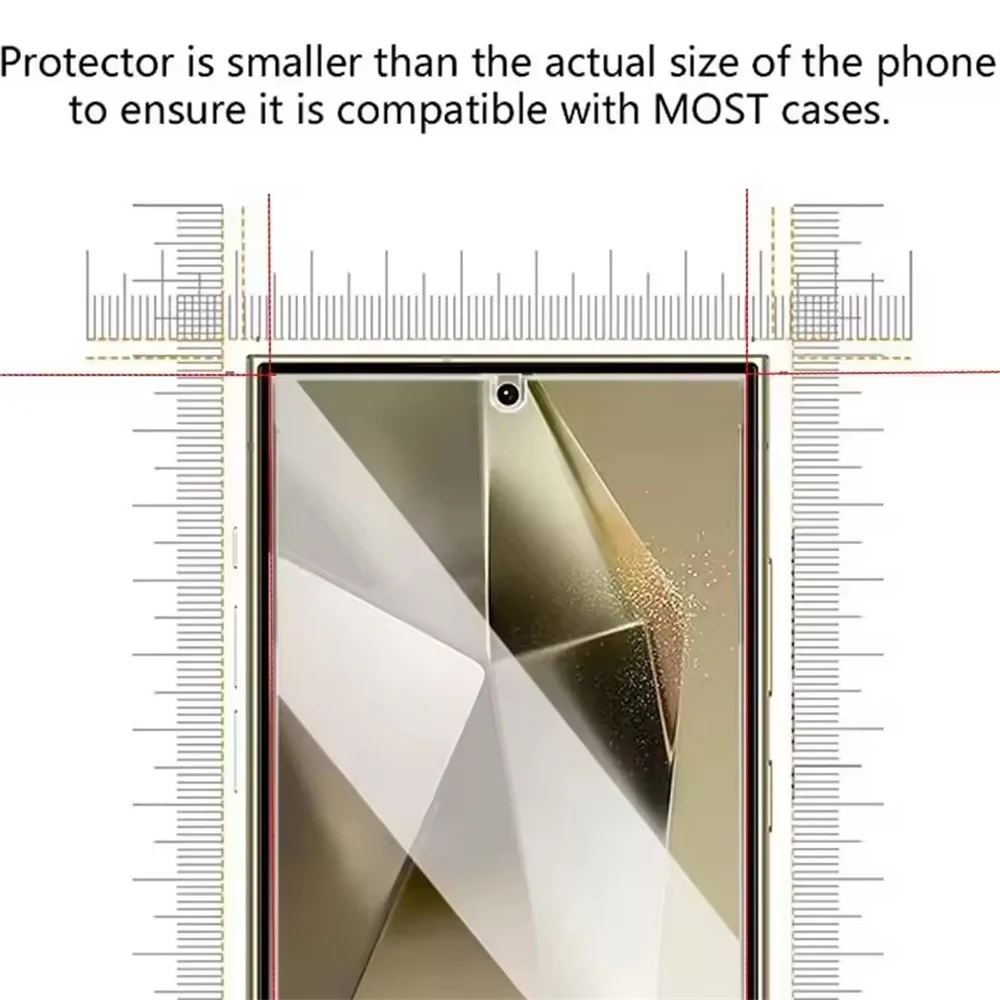 Premium Tempered Glass Screen Protector 5-Pack