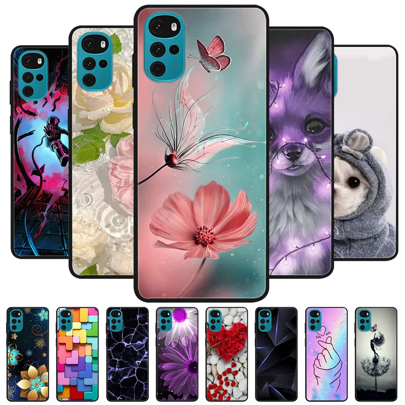 Per Moto G22 Custodia Tpu Silicone Antiurto Lions Cover Per Motorola Moto G22 Funda Motog22 G 22 Xt2231-2 Stampa Morbida