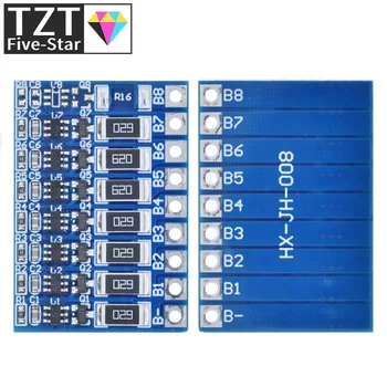 TZT 7S 29.4V 4.2V scheda di protezione della funzione di bilanciamento 66mA 7S li-ion Lipo batteria al litio 18650 batterie modulo bilanciato BMS PCB