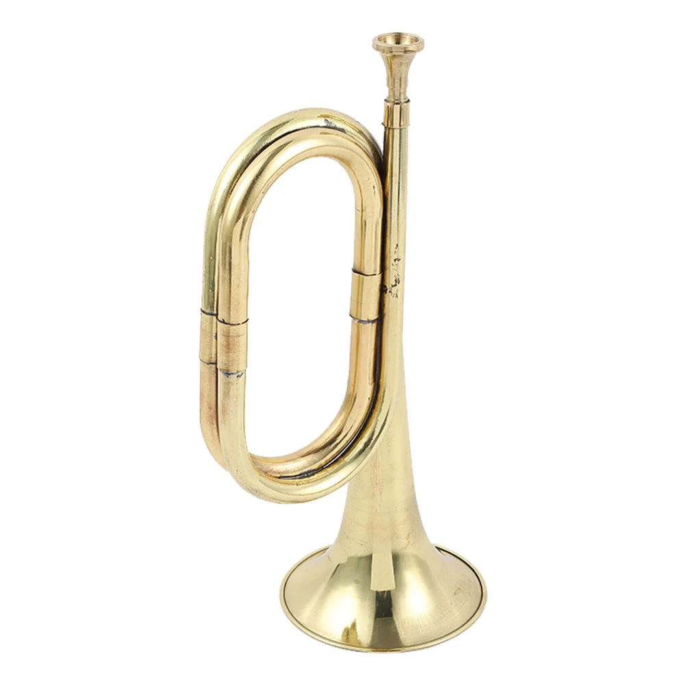 

Professional Trumpet Portable Traditional Wind Musical Instrument Copper Alloy Trumpets Bugle For Beginners Student Gift