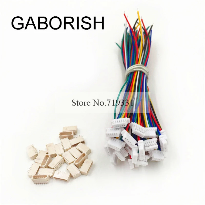 100sets SH 1,0mm 6 Pin conector hembra y conector macho 100mm|connector|shl connector - AliExpress