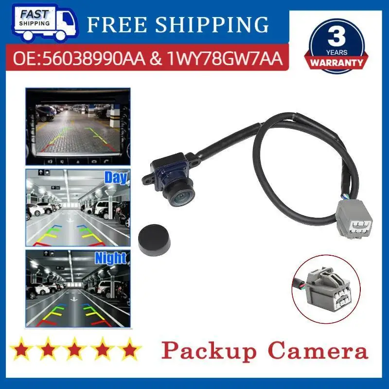 

For 2013-2016 Dodge Dart Trunk Lid Mounted Rear View Reversing Camera 56038990AA 1WY78GW7AA