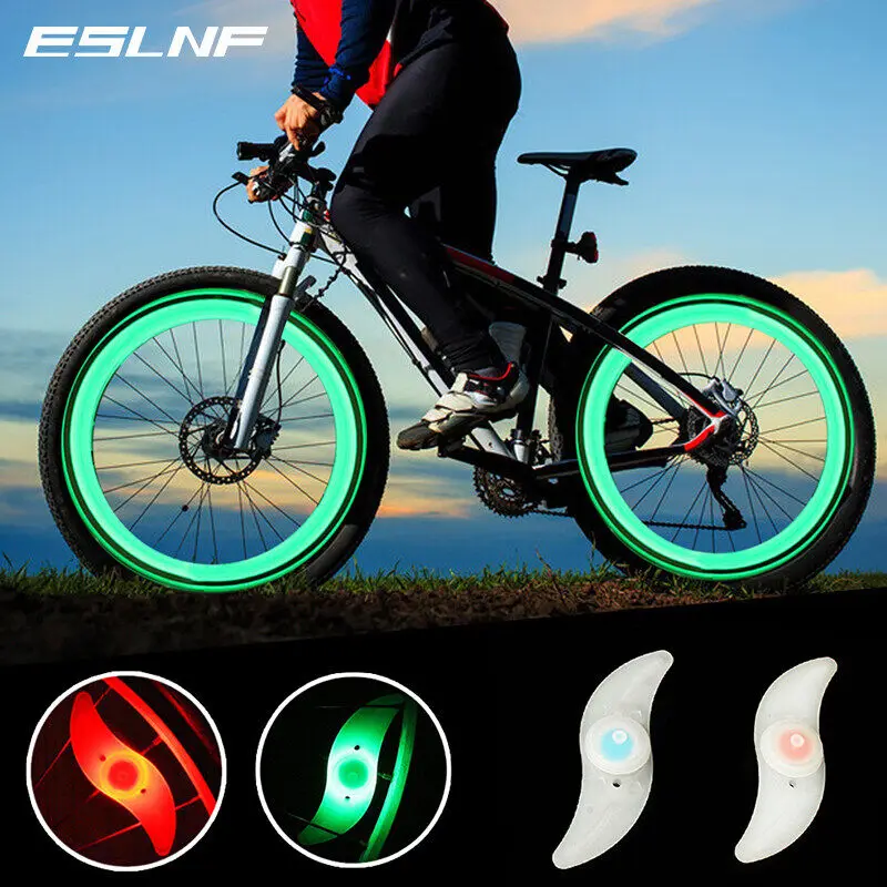 Lumières De Roue De Vélo LED Multicolores - IP55 - Kit 7 LED Pour Valve De Pneu