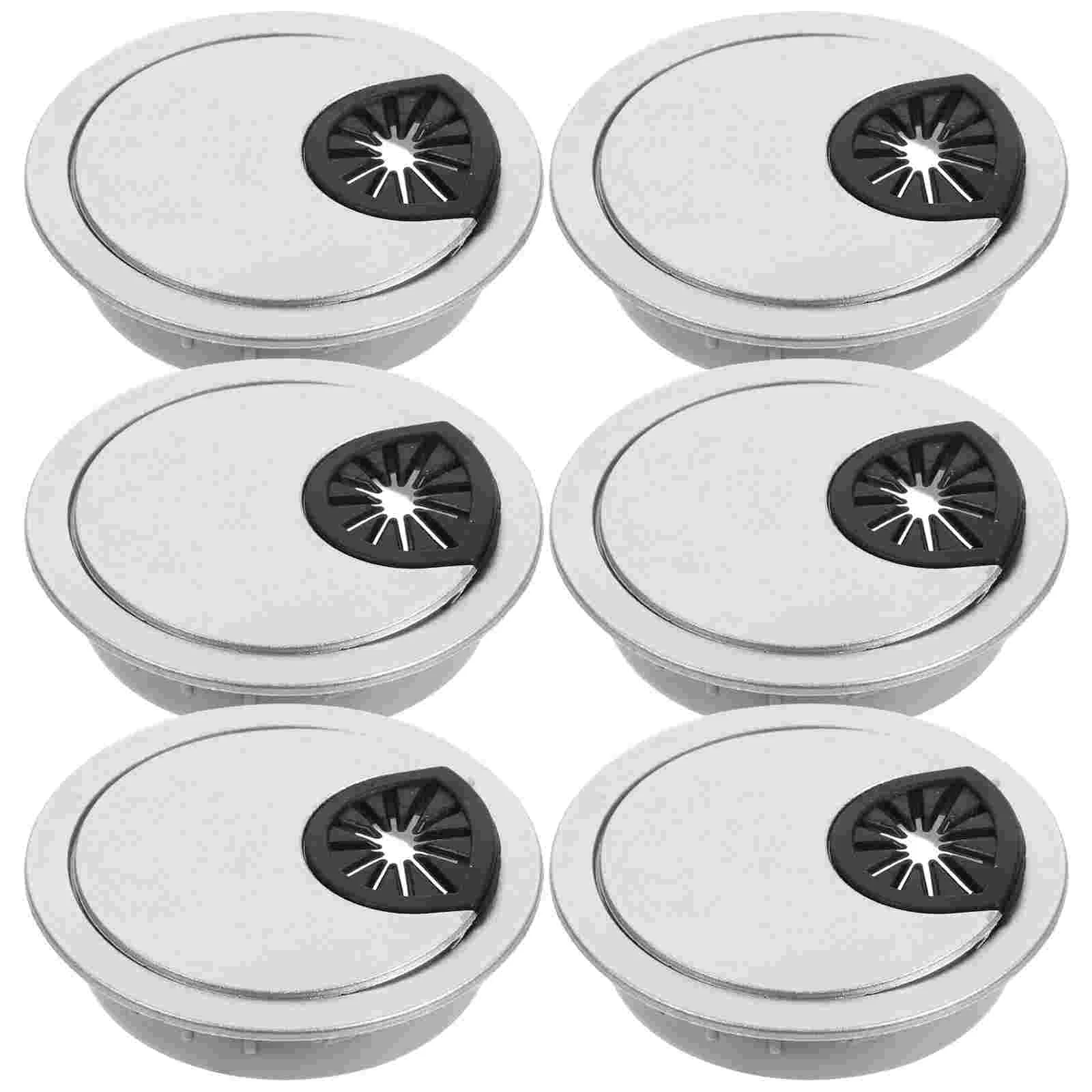 

Desk Cable Hole Cover Wire Desktop Cord Plug Decorative Grommets Computer Wires