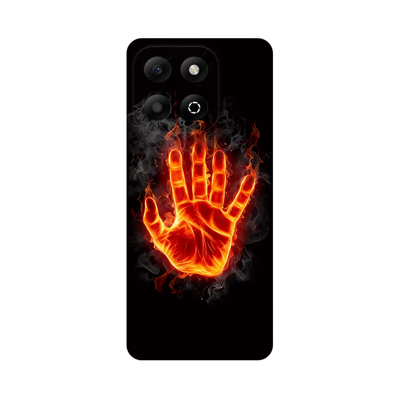 Football Soft Silicone Back Case for Honor X6b - Durable and Stylish Phone Cover