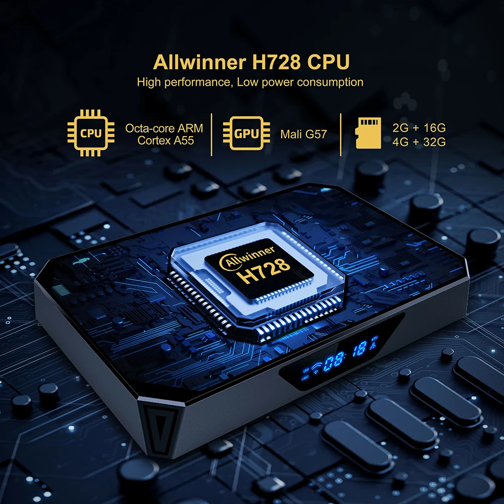 Android TV Box Media Player X96Q PRO Allwinner H728