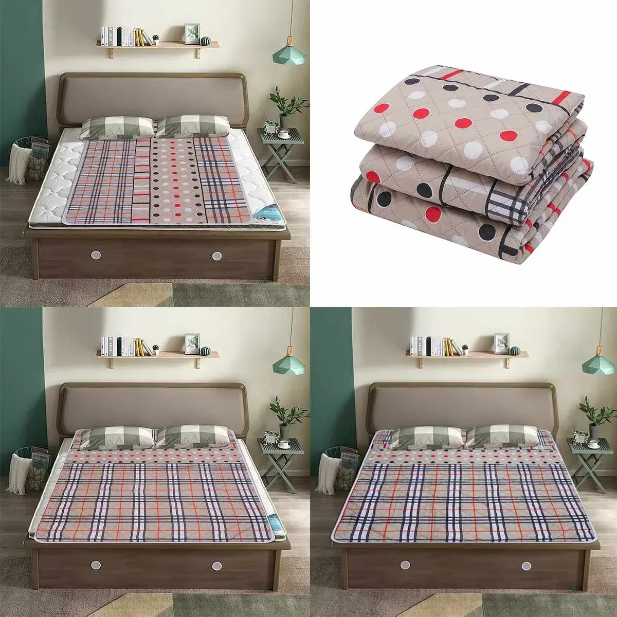 Waterproof Changing Pad Bedsheet Cover Urine Mat Reusable Adult Diaper Baby Nappy Diaper Washable Bed Protector Incontinence Pad 2