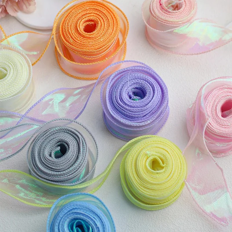 Iridescent Fishtail Organza Ribbon 2