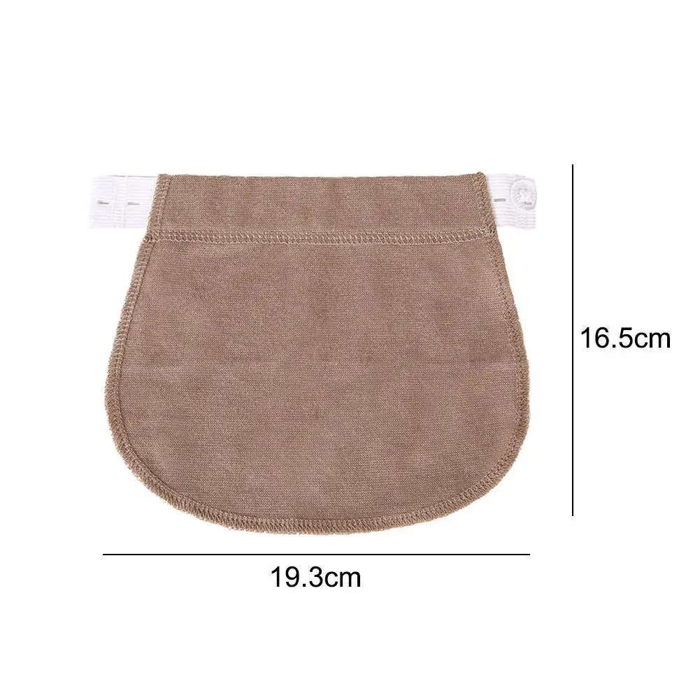 1PCS Pregnancy Adjustable Extender Waist Band Pants Jeans Elastic Waistband Belt Clothing Pants For Pregnant Women Accessories