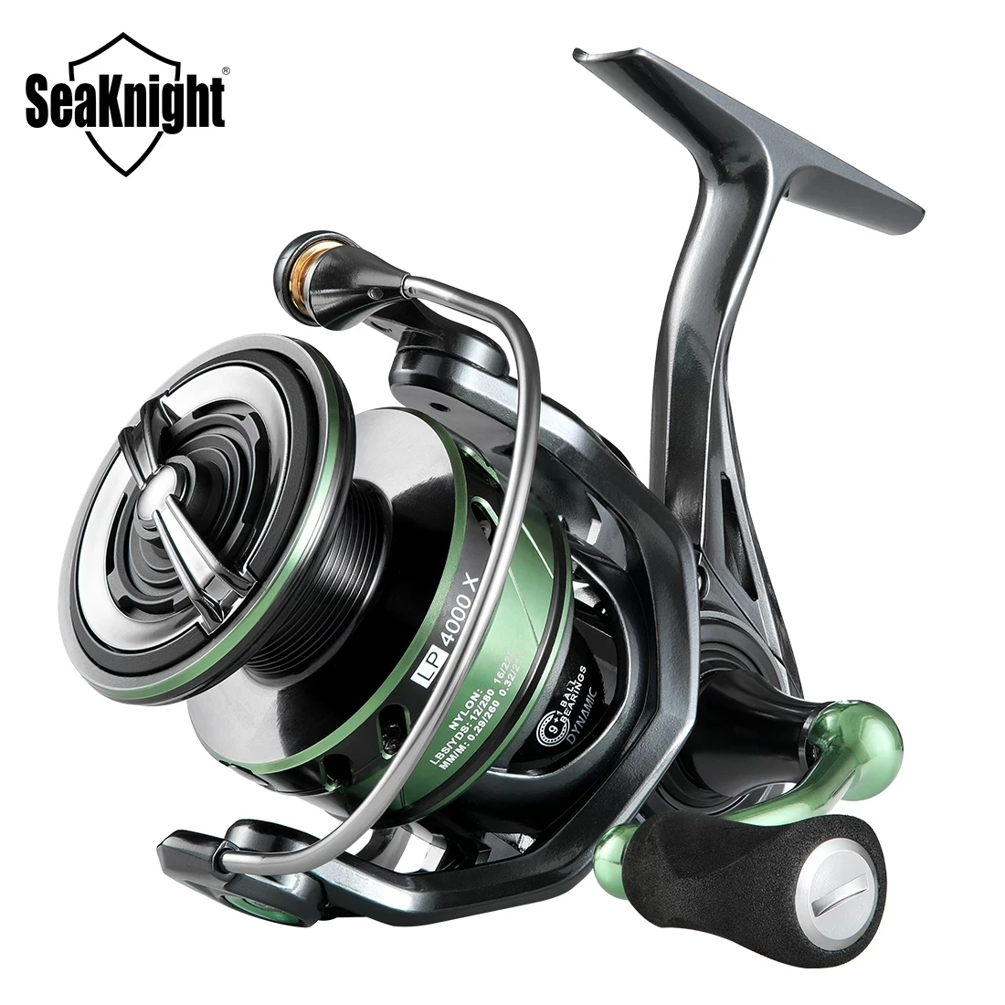 

New Arrivals SeaKnight Brand WR3X Series 5.2:1 9+1BB Carbon Fiber Drag System MAX POWER 8kg Spinning Fishing Reel 2000-5000