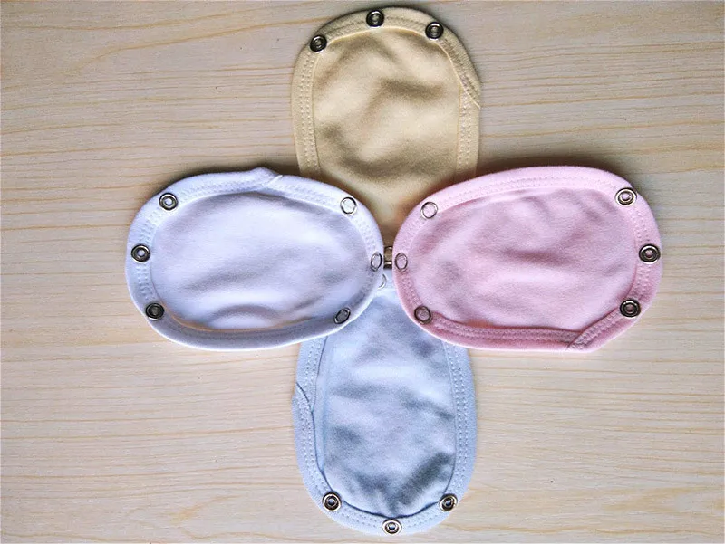 2PCS Baby Romper Partner Utility Bodysuit Diaper Jumpsuit Extend Film 4 Colors