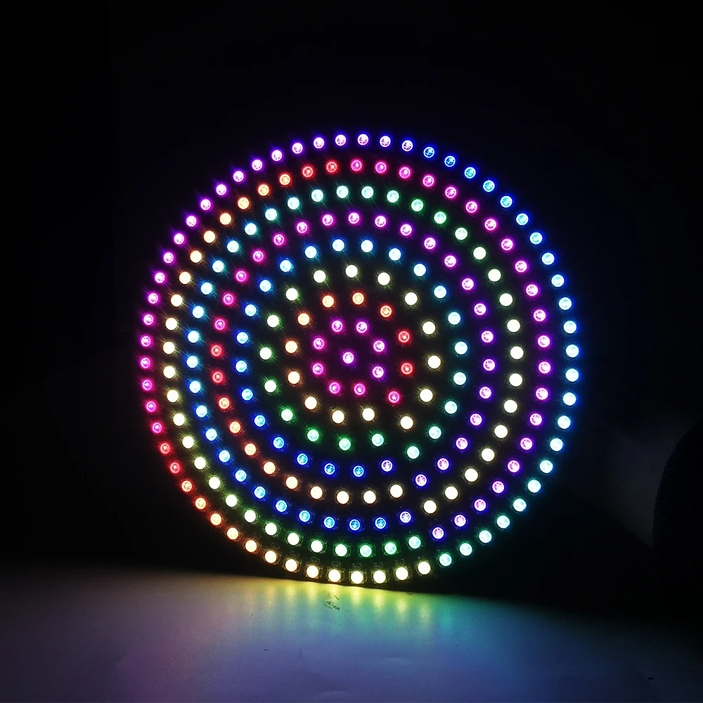 DC12V Led Pixel Ring 5050 RGB Round Arduino Individually Addressable Module 60/88/93/148/181/241 LEDs Dream Color Strip Light led strip light led modules led module