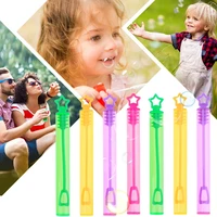 50Pcs Plastic Mini Love Stars Bubble Stick Empty Soap Tube Bottle Wedding Birthday Party Decoration Children's Interactive Toys 2