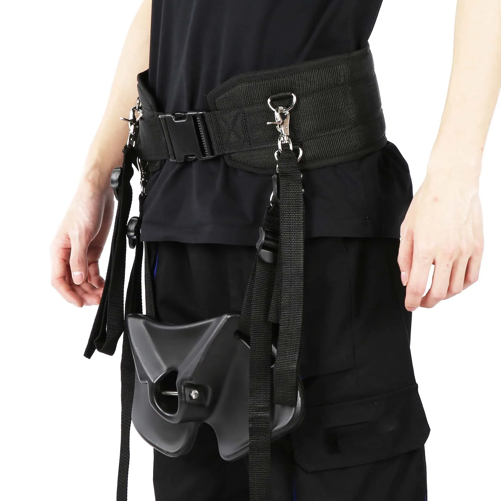 Adjustable Fishing Rod Fighting Belt Waist Rod Support Holder Fishing Pole Fixing Belt L