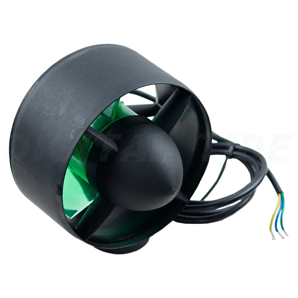 DIY 24V-48V 800W Underwater Thruster Brushless Motor 140Mm 5 Paddle Propeller 13