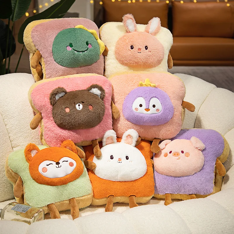 Kawaii Butter Bread Baguette Pillow Cushion Plush Toys Stuffed Doll Cute  Home Room Decor Kids Children Girls Birthday Gifts - AliExpress
