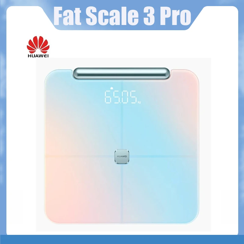 

Huawei Smart Body Fat Scale 3 Pro All-round Body Composition Report Body Fat Scale Bluetooth Wifi Dual Connection