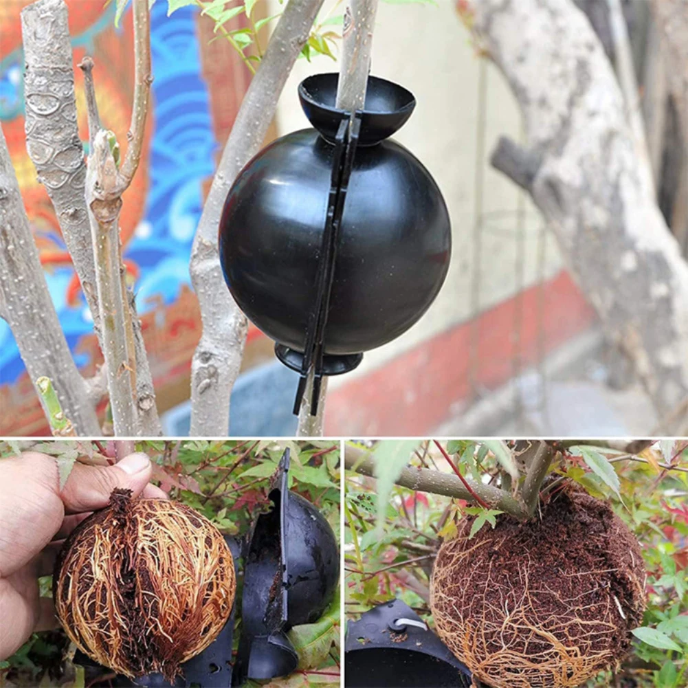 Plant rooting pot hydroponic gardening kit hydroponic planting tools Agricultural Gardening Rooting Propagation Ball High-pressure Planting Supplies Plant Breeding Ball Reusable Breeding Equipment