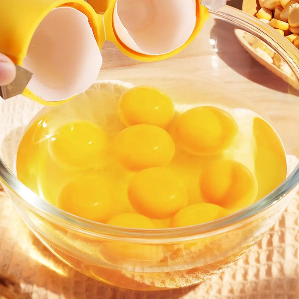 Handheld Egg Cracker Shell Opener Multifunctional Raw Egg Cutter and Separator 1/2pcs Essential Kitchen Gadget for Cooking