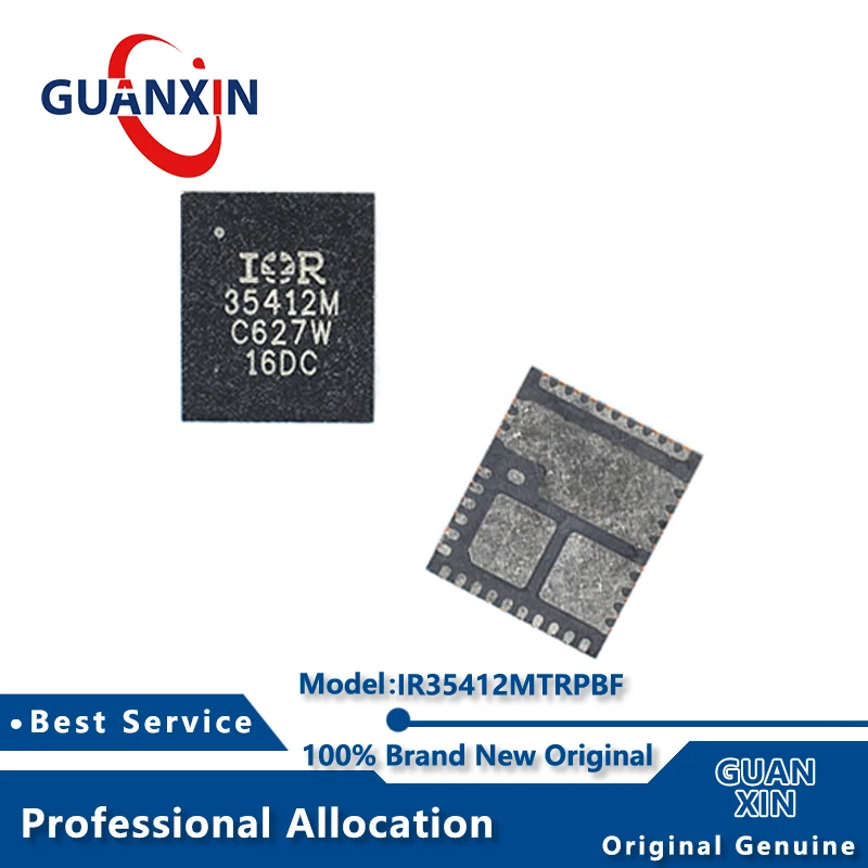 

100% New IR35412MTRPBF QFN-39 Marking 35412M IR35412