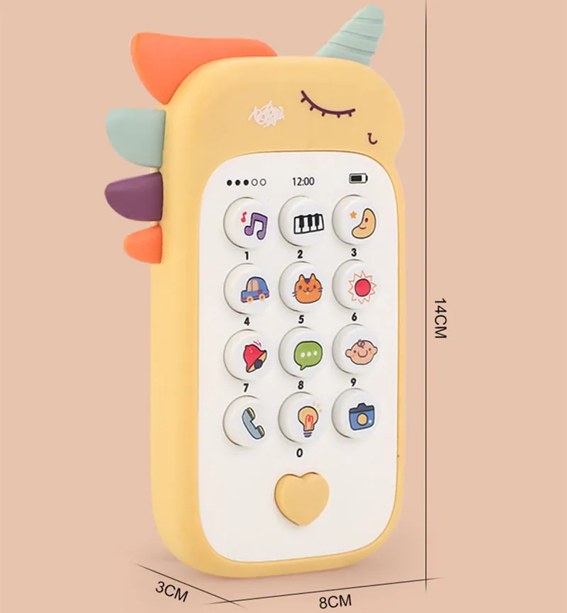 Baby Phone Toys Smart Fake Phone for Kids Learning Educational Toys Gift Children Toddlers Music Sound Mobile Phone Teething Toy 5 Baby Phone Toys Smart Fake Phone for Kids Learning Educational Toys Gift Children Toddlers Music Sound Mobile Phone Teething Toy 5