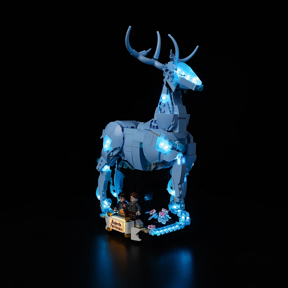 Kit Di Illuminazione A Led Per Film 76414 Edreto Patronum Building Blocks Set Di Giocattoli Fai Da Te (Non Inclusi Building Blocks)