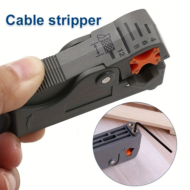 Multifunctional Coaxial Cable Stripper Rotary Wire Stripper