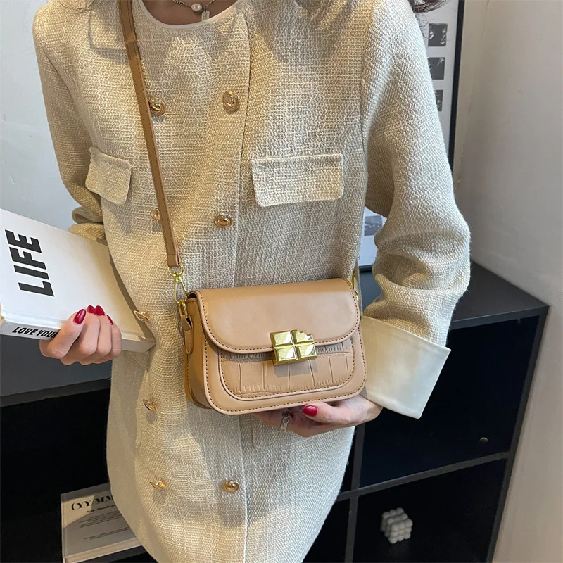 New Women's Shoulder Bag Handbag Versatile Ladies Messenger Bags Female Bag Fashion Vintage High Quality Crossbody Bag bolsa