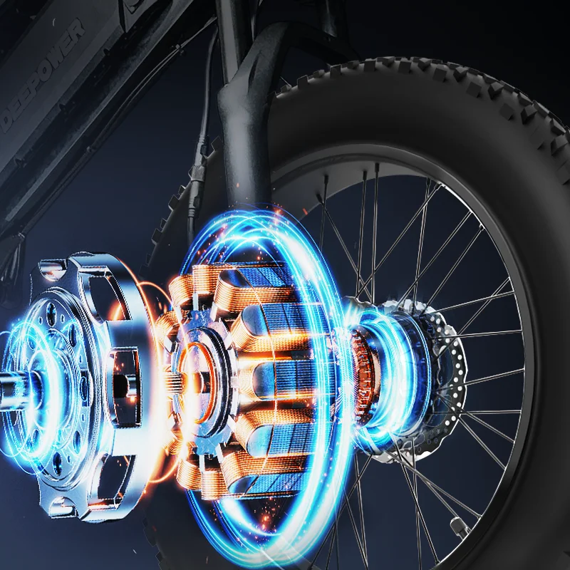 DEEPOWER S8 3500W Off-Road E-Bike 3