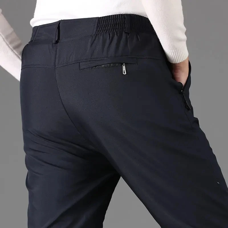 Ski Pants Men Winter Outdoor Windproof Waterproof High Quality Snowboard Pants Thick Warm Trousers Male Trekking Hiking