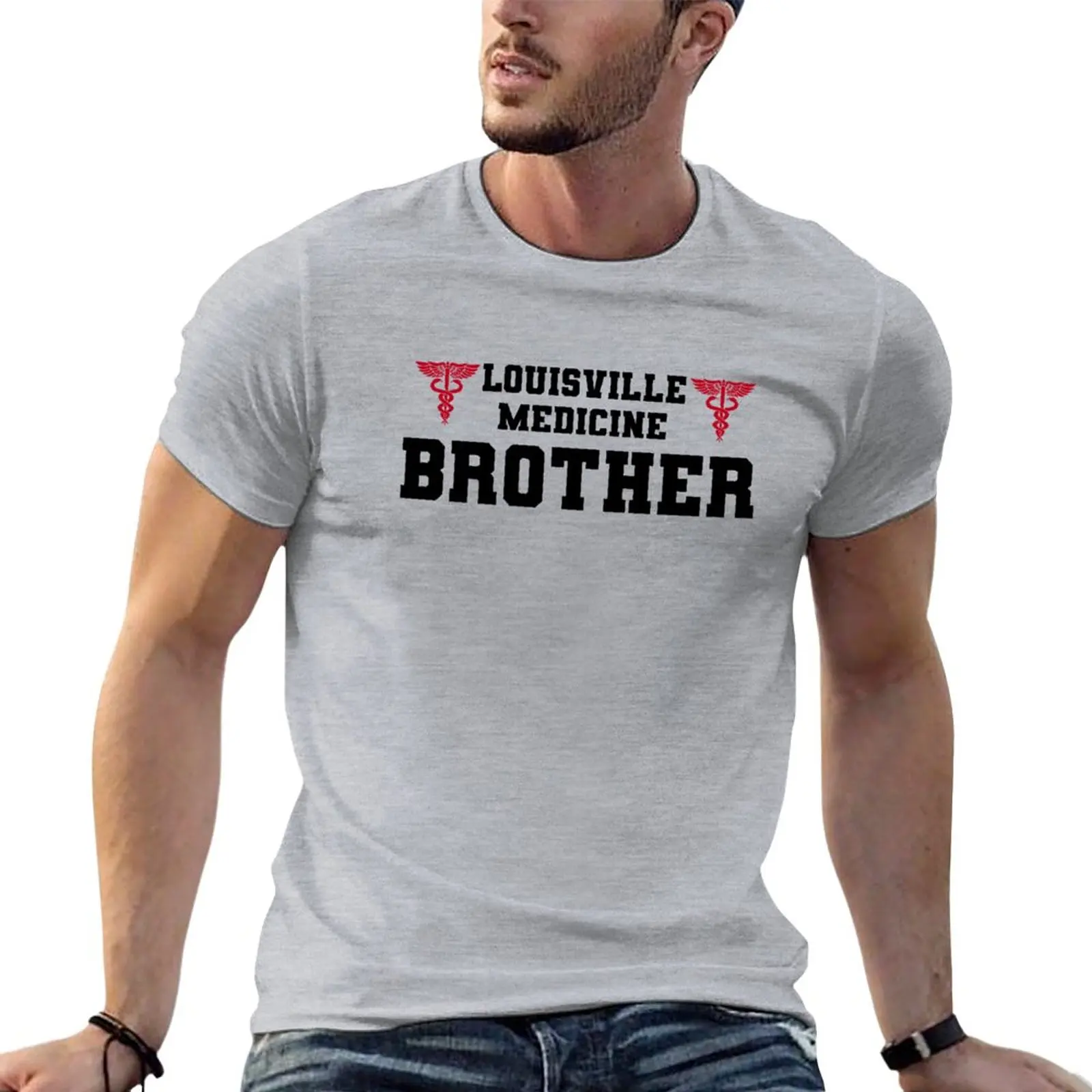 

Louisville Medicine Brother T-Shirt tops cute clothes Men's t-shirt