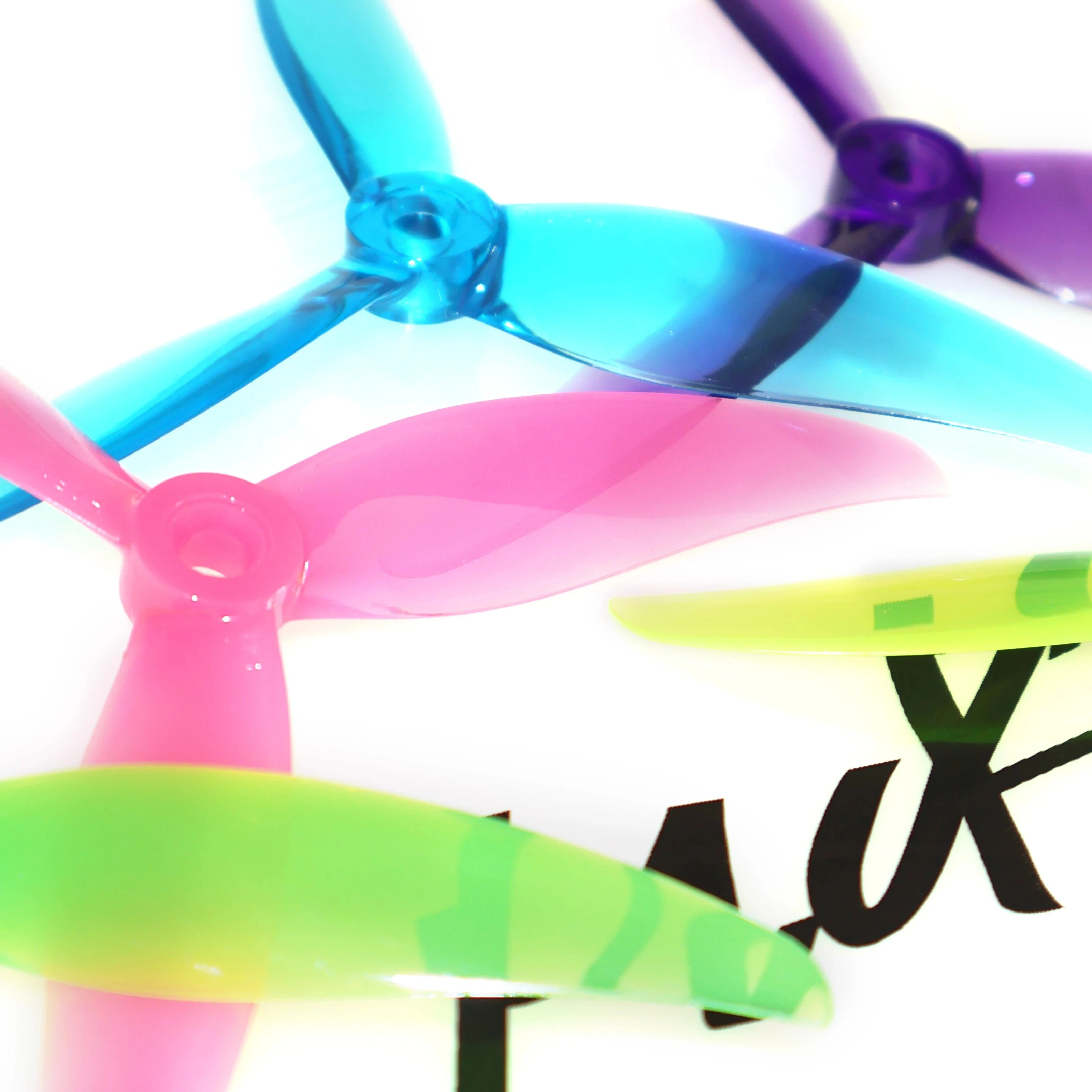 HQProp 5inch MCK 3-bladed Paddle Speed propeller 2 forward and 2 reverse 5-inch PC flying drone for FPV racing 3-blade prop thumbnail 2