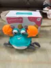 Crawling Crab Baby Toy Cute and Fun Inductive automatic obstacle avoidanc Baby Learning to Walk Toys 1-3+ Year Old Birthday Gift 4