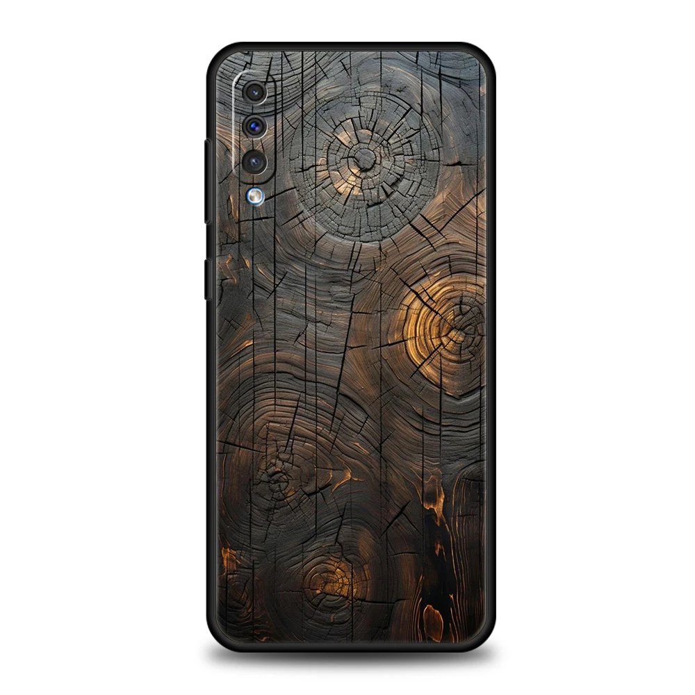 Vintage Forest Brown Wood Phone Case – Soft TPU Shell Bags