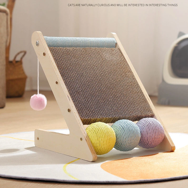 Title 4, Cat Scratching Ball Toy Kitten Sisal Rope Ball ...