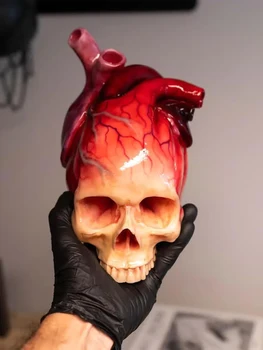 Skull Heart decoration