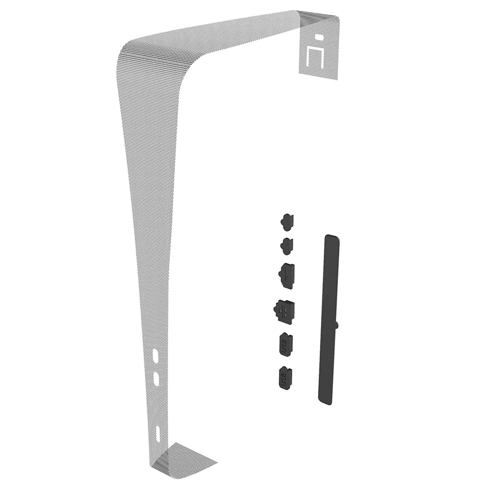 PG-P5S012 For PS5Slim console dust plug for PS5 Slim optical drive version digital version game console simple dust net set