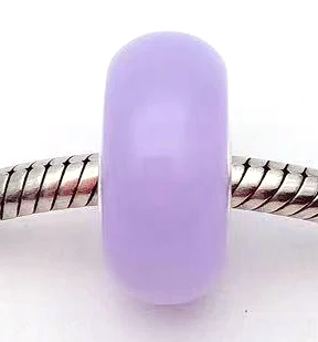 

JG122 100% S925 Sterling Silver Beads Murano GlassBeads Fit European Charms Bracelet DIY Jewelry LampWork Handmade