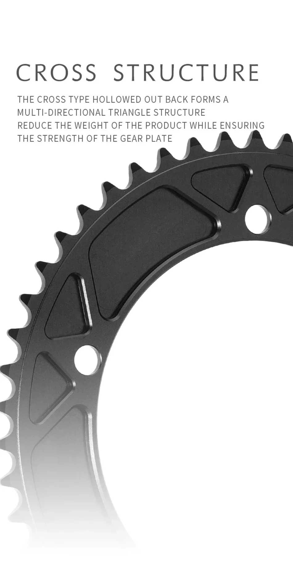 Velobike 58Tチェーンリング 144mm BCD Velobike Elite Track Chainring – RUNWELL