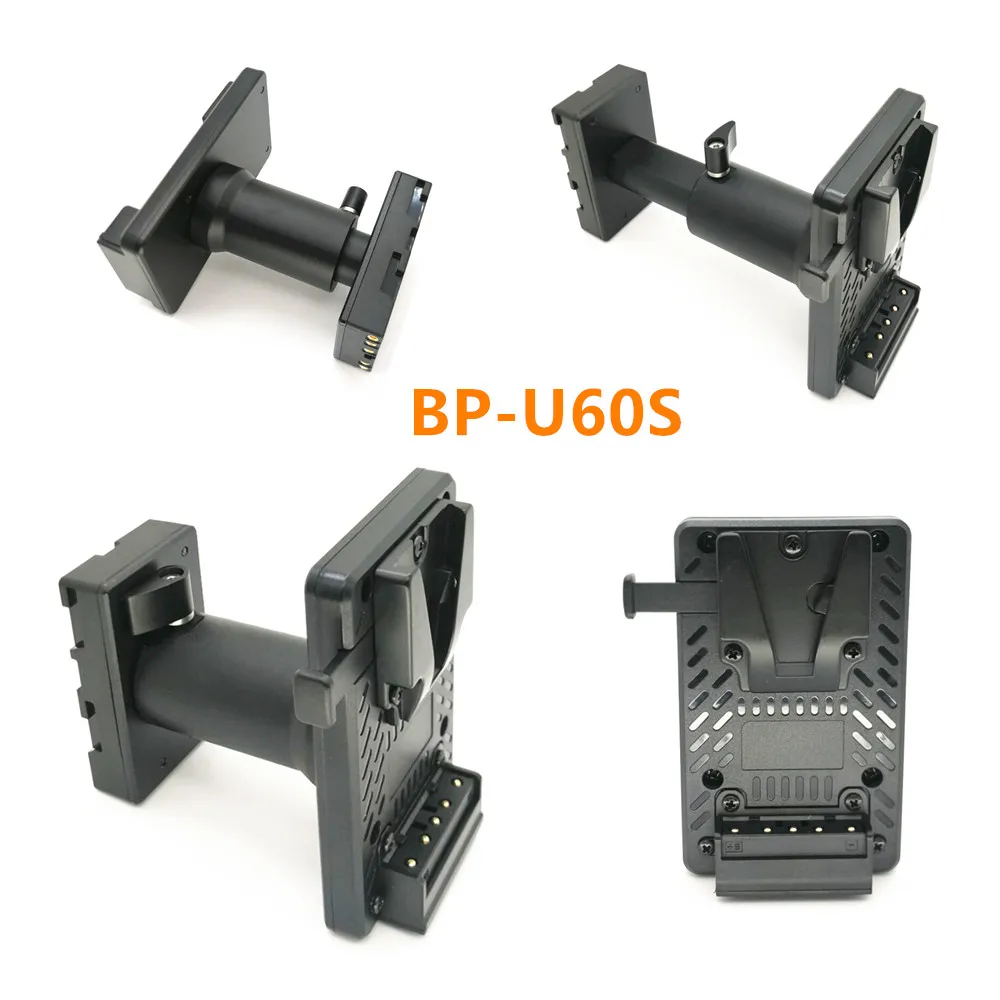 Bateria V-mount para F970 Bp-u60 Conversor Adaptador de Placa para Câmera Sony Vídeo Led Light v Mount V-lock F550 F770 U60 U70 U90 - Image 5