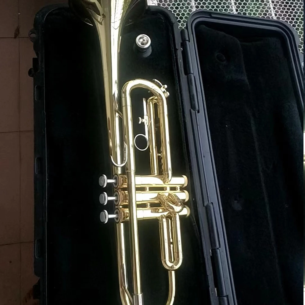 Trumpet1503BflatprofessionalbrassAmericancraftmanufacturebrass