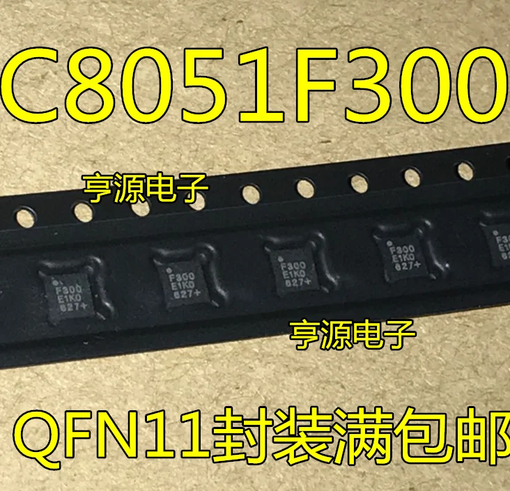 

10pcs/lot 100% new C8051F300-GMR C8051F300 F300 QFN11