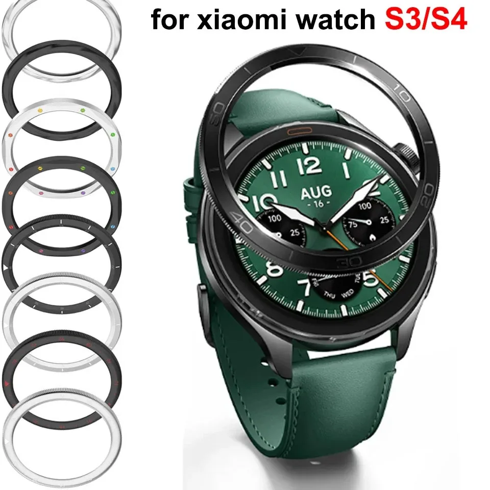 Enhanced Metal Bezel Ring with Tempered Glass Protective Film
