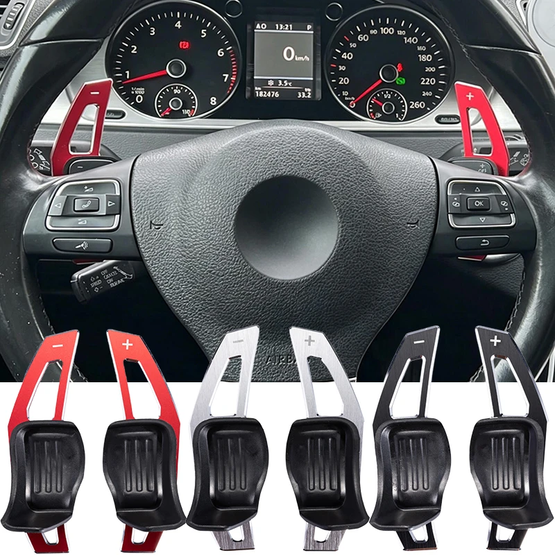 DSG Lenkrad-Schaltwippen-Verlängerungsabdeckung für VW Golf 5 6 MK6 GTI R Jetta MK5 Passat B6 B7 CC Polo Sharan Tiguan Seat Leon